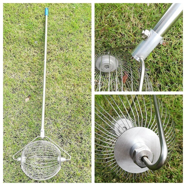 Golf Ball Stainless Steel Ball Picker-Finds Fit