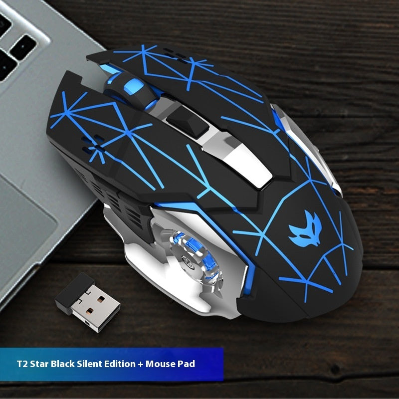 Wireless Rechargeable Silent Mouse For Gaming