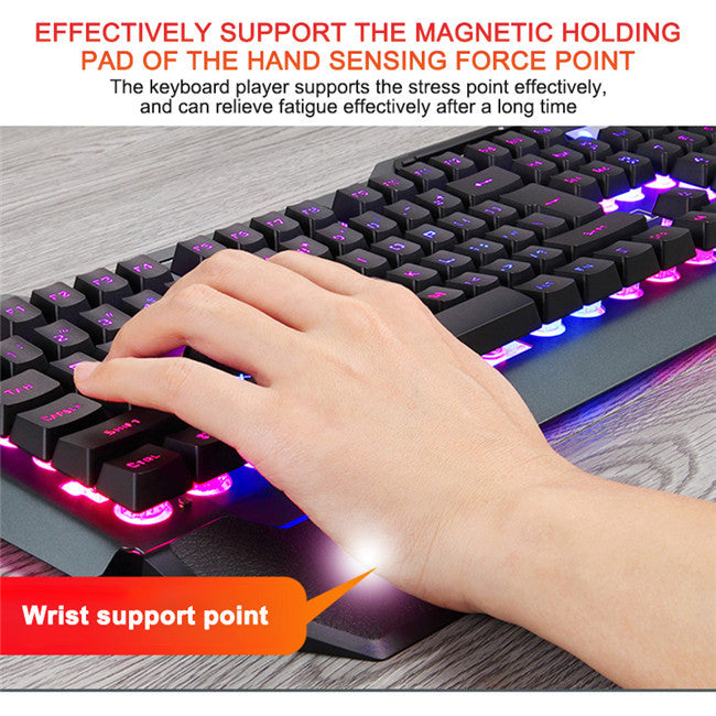 Gaming wired mechanical keyboard-Finds Fit