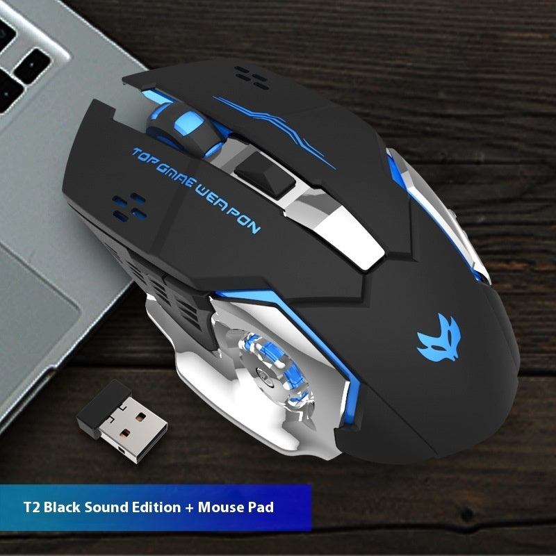 Wireless Rechargeable Silent Mouse For Gaming