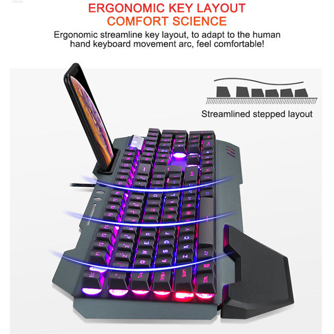 Gaming wired mechanical keyboard-Finds Fit