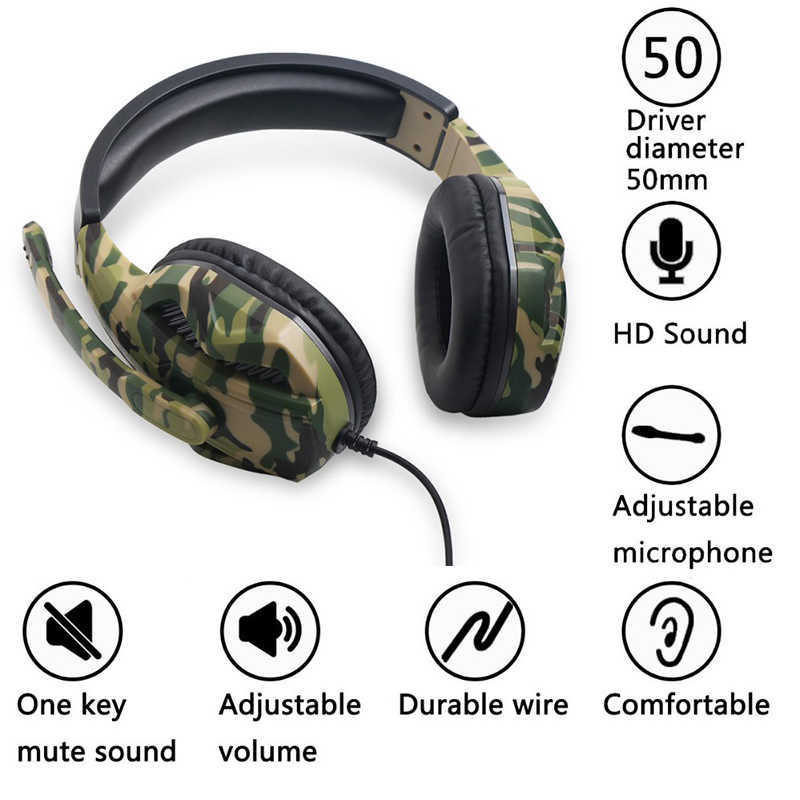 Gaming-Headset in Camouflage