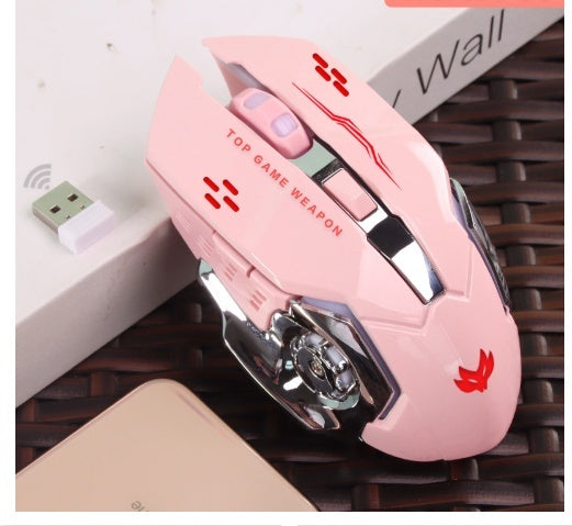 Wireless Rechargeable Silent Mouse For Gaming