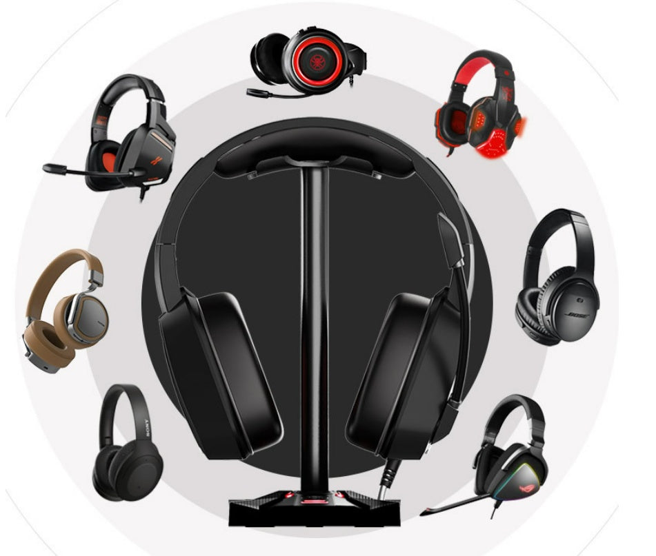 Kopfhörerhalterung, am Kopf montiertes Gaming-Headset für E-Sport-Regalständer