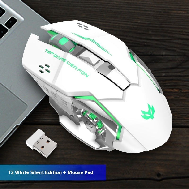 Wireless Rechargeable Silent Mouse For Gaming