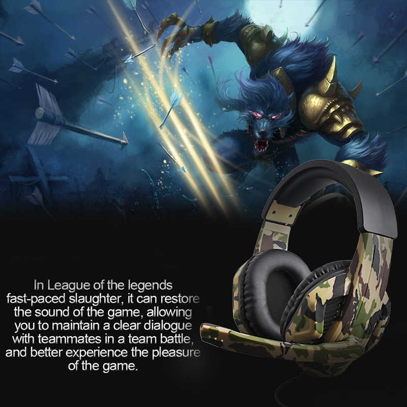 Gaming-Headset in Camouflage