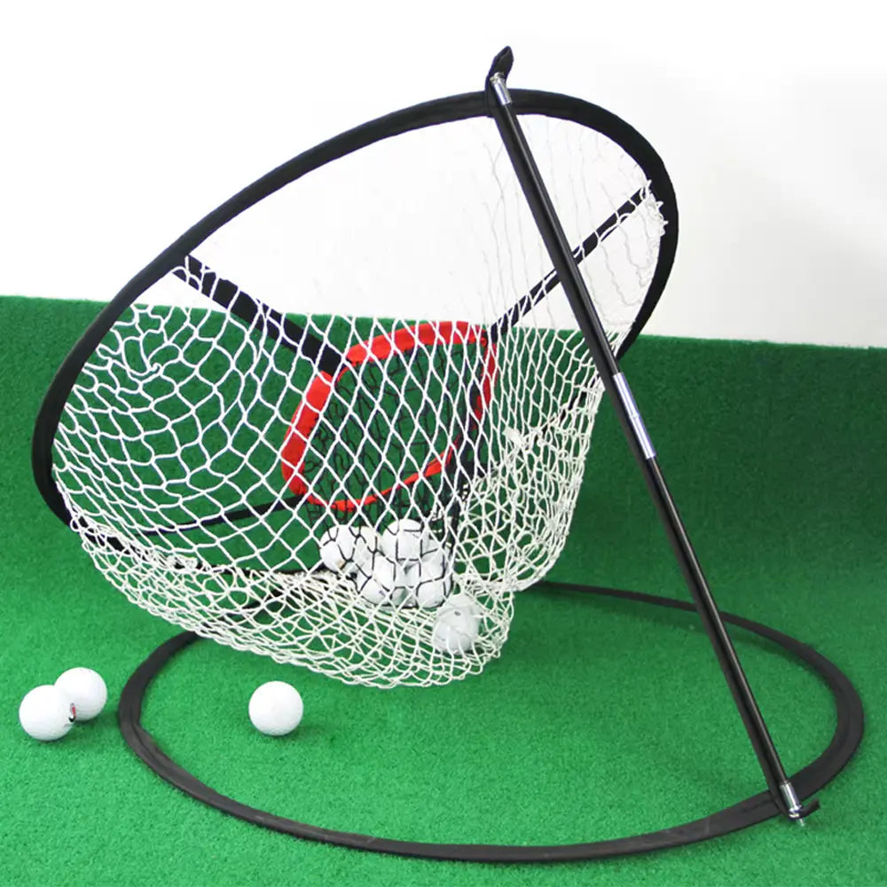 1Pcs Golf Chipping Net Foldable Golfing Practice Net Outdoor/Indoor Target Accessories and Backyard Practice Swing Game