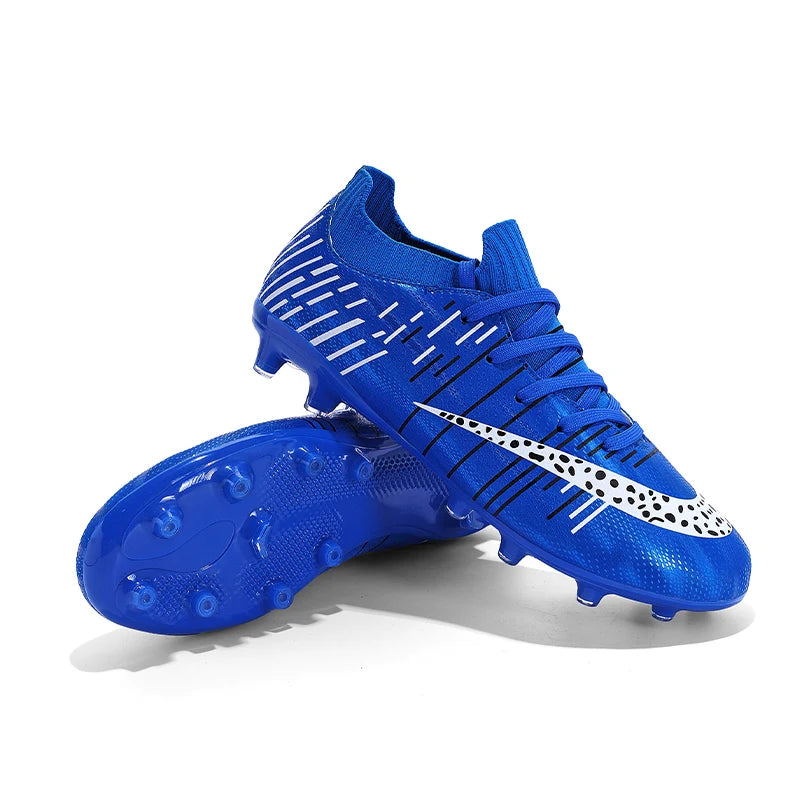 Strip Design Football Shoes-Finds Fit