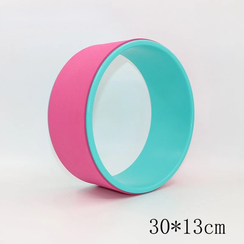 Unisex Stretching Balance Accessory sports exercise Fitness Back Roller Yoga Wheel-Finds Fit