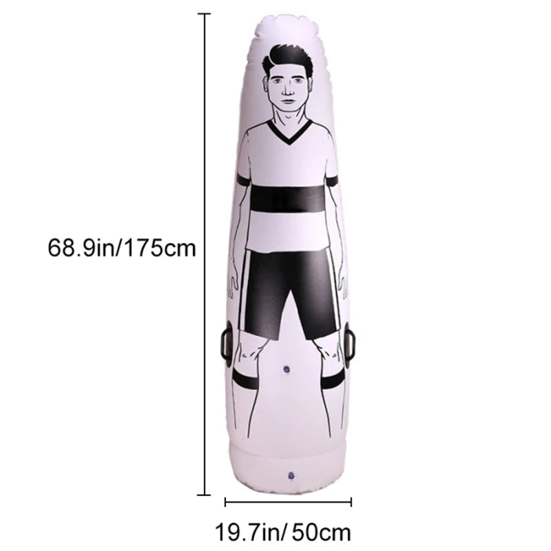 Basketball Training Equipment PVC safety dummy Inflatable basketball defender dummy-Finds Fit