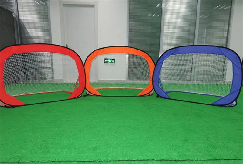 Mini Portable Football Gate Soccer Goals Outdoor for Children Kids Boys Soccer Training Equipment-Finds Fit