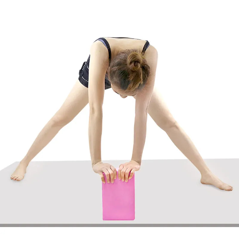 High-density EVA yoga fitness brick Yoga Block Supportive EVA Foam Soft Non-Slip Surface for Yoga, Pilates, Meditation-Finds Fit