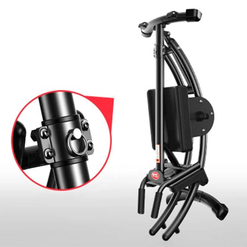 Adjustable Home Gym Equipment Abdominal Trainer ABS Exercises Machine with LCD-Finds Fit