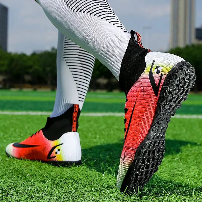 Golf Shoe Cleats Least Popular Football Shoes Hand Two Charms Mini Outsole Futsal-Finds Fit