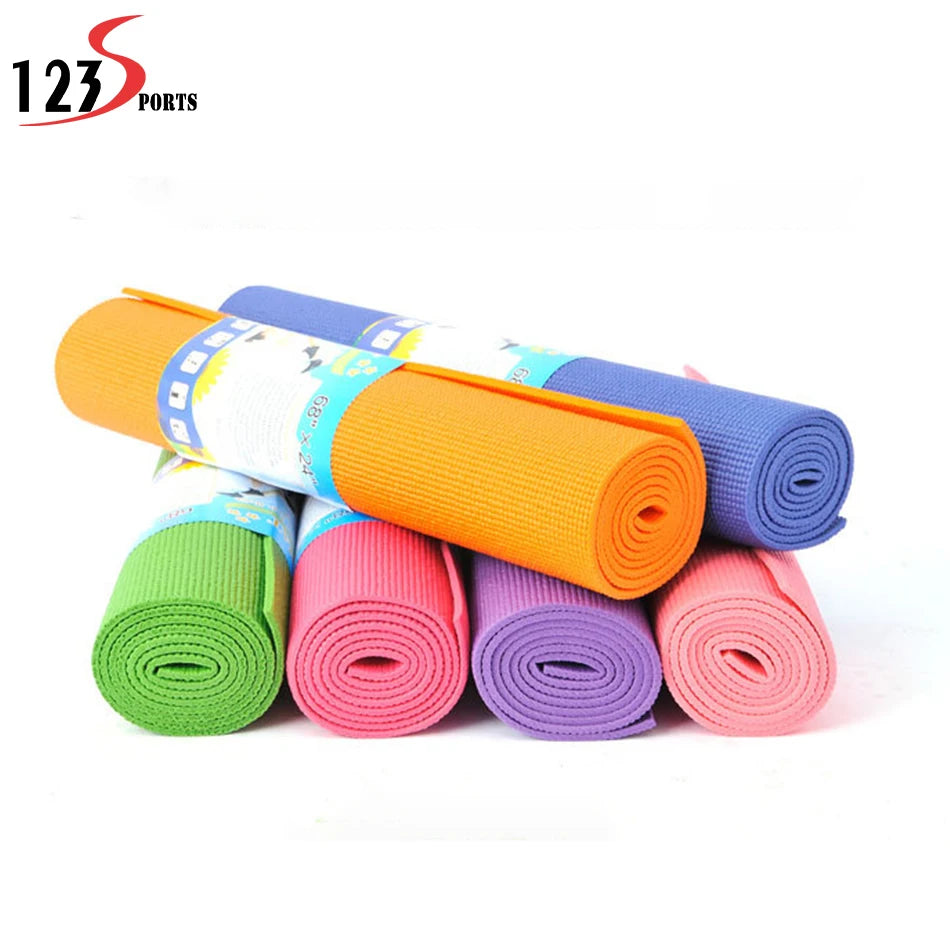 High Density Promotional Oem Good Price Printed Pvc Mat Yoga Mat 4mm 6mm-Finds Fit