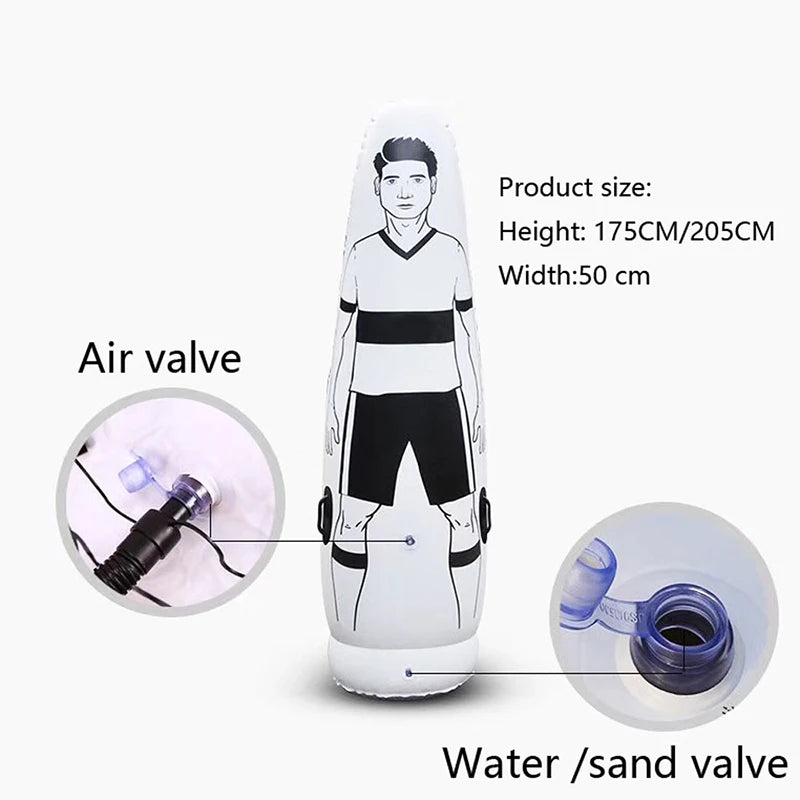 Basketball Training Equipment PVC safety dummy Inflatable basketball defender dummy-Finds Fit