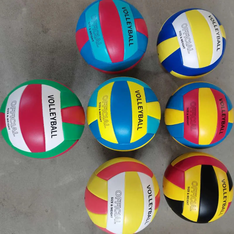Volley ball Official Size 5 Customized Beach Volleyball ball PVC PU Leather Stitching Sewing Volleyball-Finds Fit