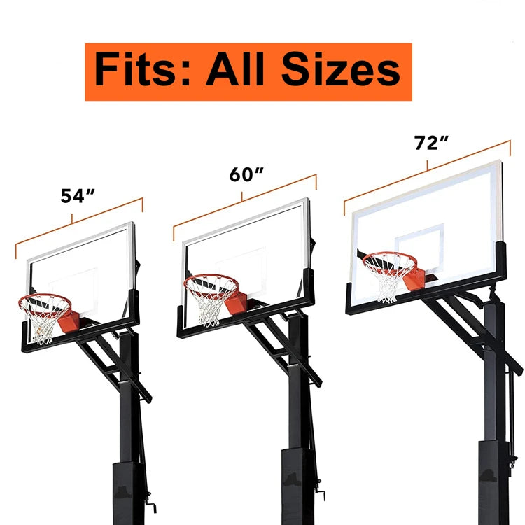 8mm 10mm 12mm Tempered Glass Basketball PU Backboard Padding-Finds Fit
