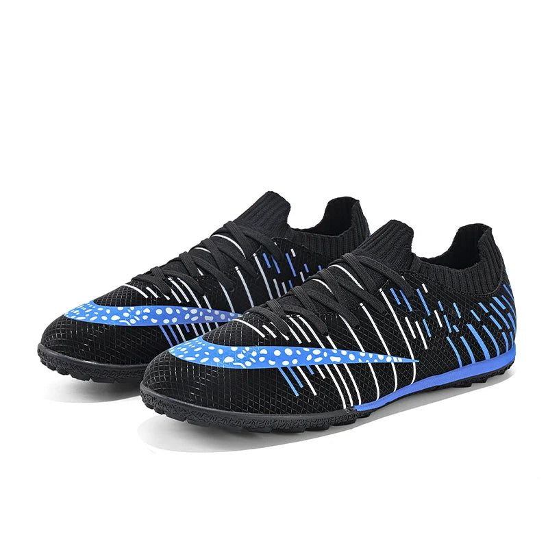 Strip Design Football Shoes-Finds Fit