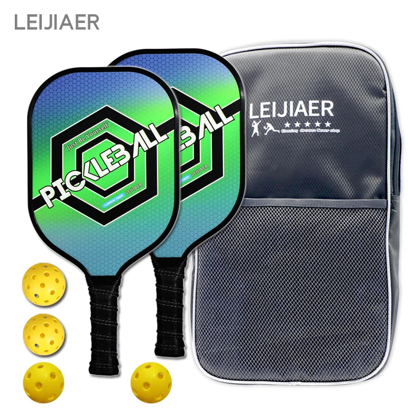 Pickleball Paddles Pro Graphite Pickleball racket Set of 2 Pickleball Racquet-Finds Fit