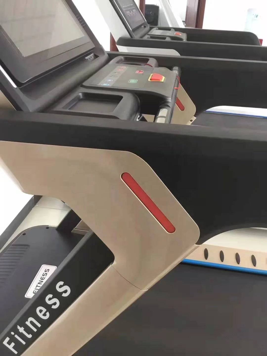Gym Fitness Equipment Commercial Running Machine Motorized Manual 21.5 Inch Touch Screen Treadmill-Finds Fit