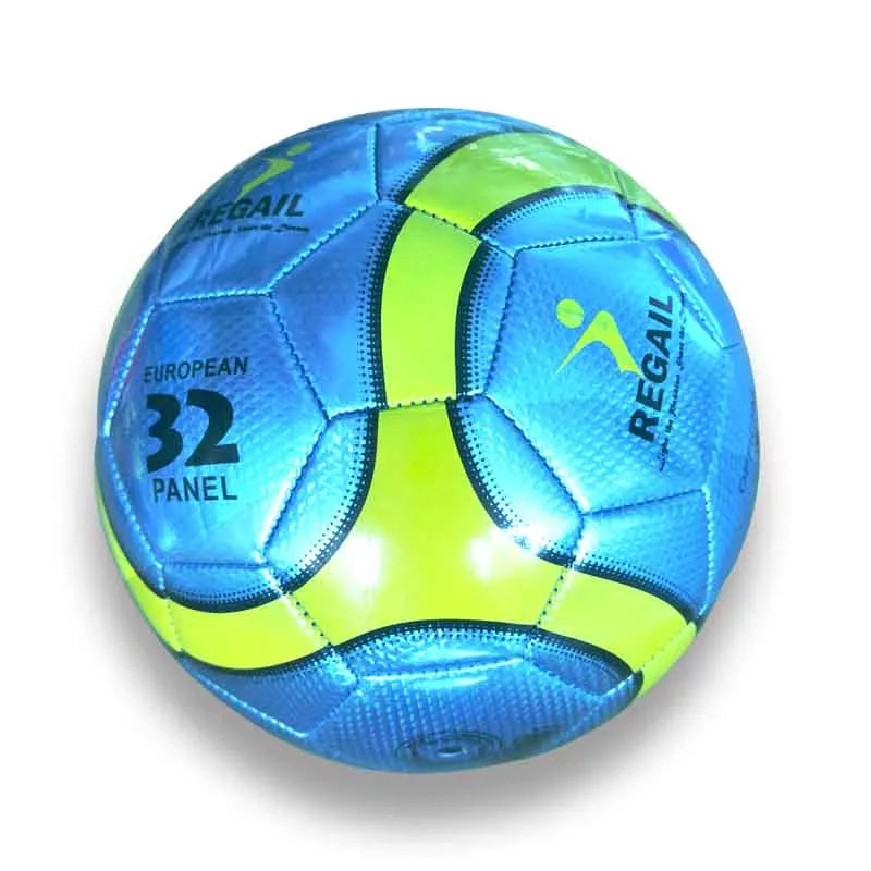 Football Blue Shiny Designed-Finds Fit