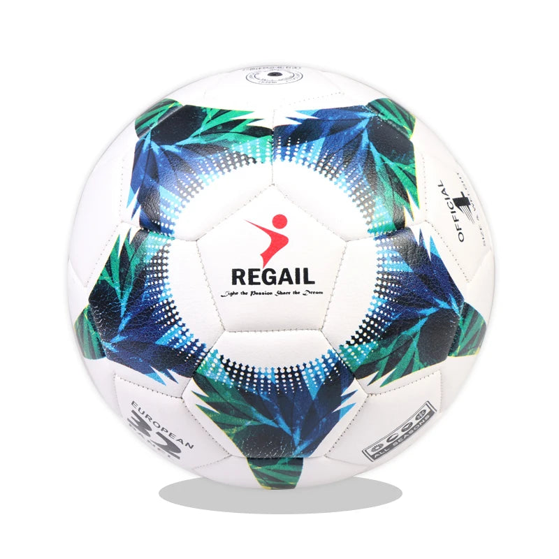 Football Blue Shiny Designed-Finds Fit