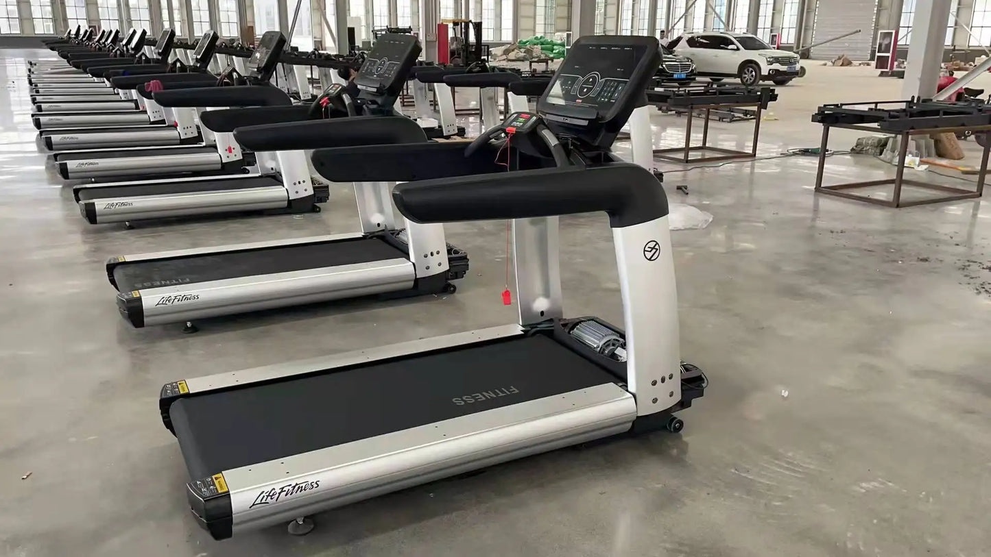 Sport gym equipment luxury electric training 3.5HP semi commercial treadmill manufacturer-Finds Fit