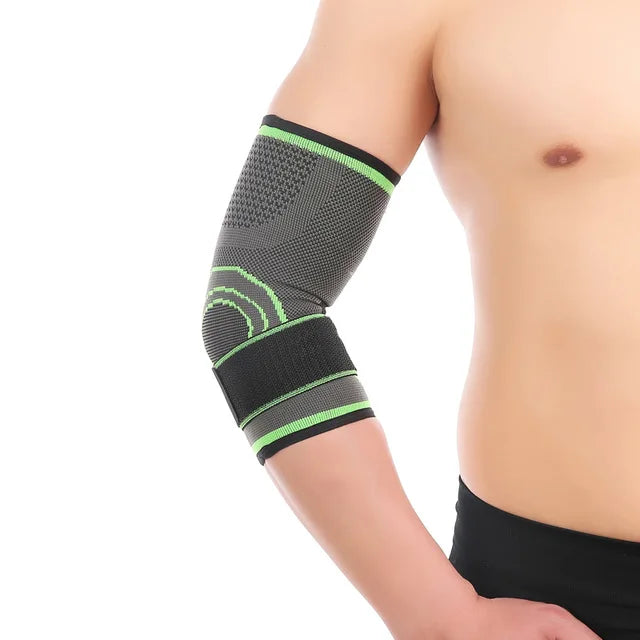 Elastic bandage tennis elbow support protector basketball running volleyball compression adjustable elbow pad brace YPT62-Finds Fit