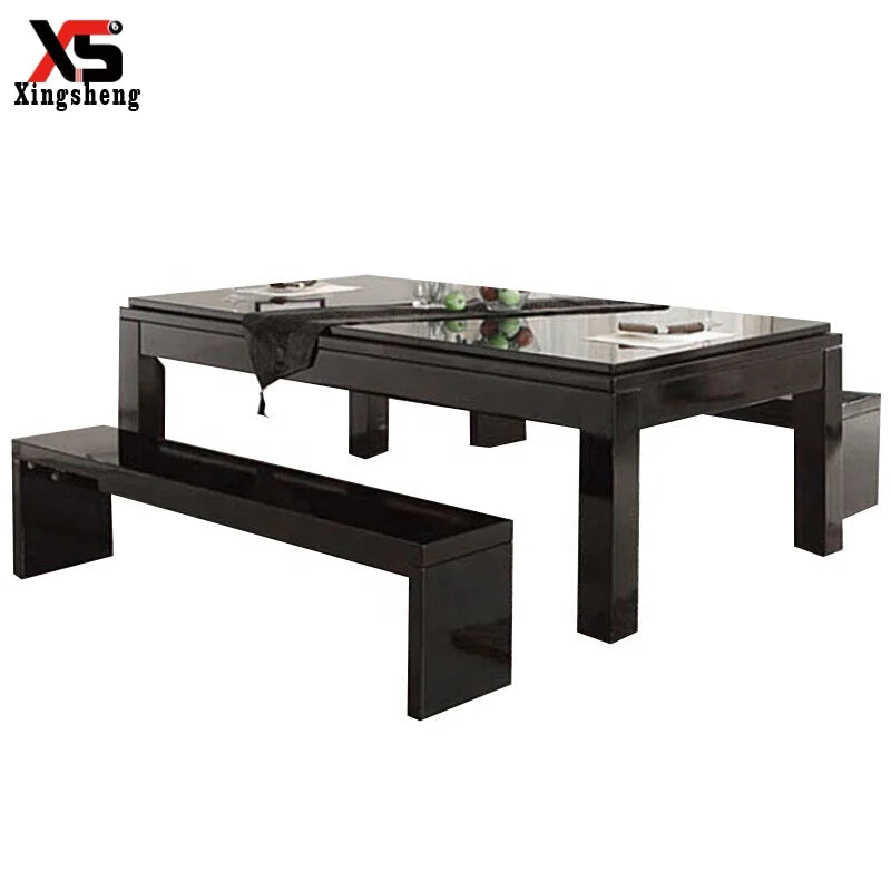 Professional tournament standard multi game dining table pool table combo for home use-Finds Fit