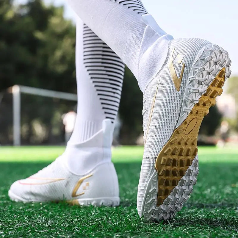 Golf Shoe Cleats Least Popular Football Shoes Hand Two Charms Mini Outsole Futsal-Finds Fit