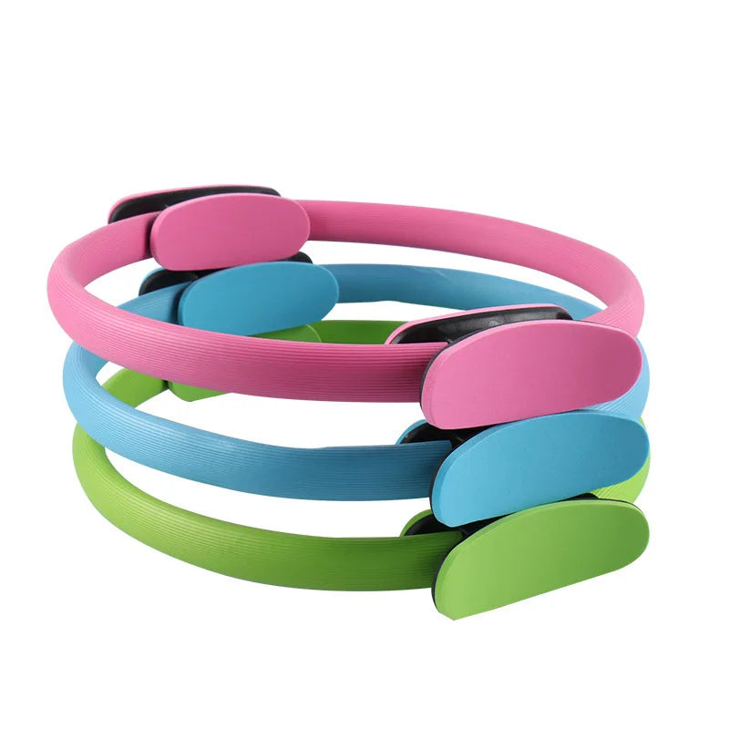 Fitness Equipment Double Handle Magic Circle Yoga Pilates Ring-Finds Fit