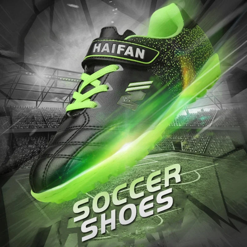 Neon Football Shoes-Finds Fit