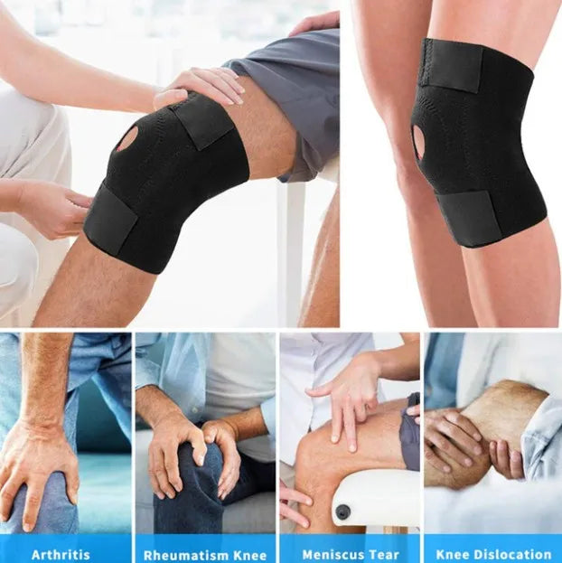 Neoprene knee brace Men & Women basketball cycling running supplies protective gear knee support strap brace pad belt-Finds Fit
