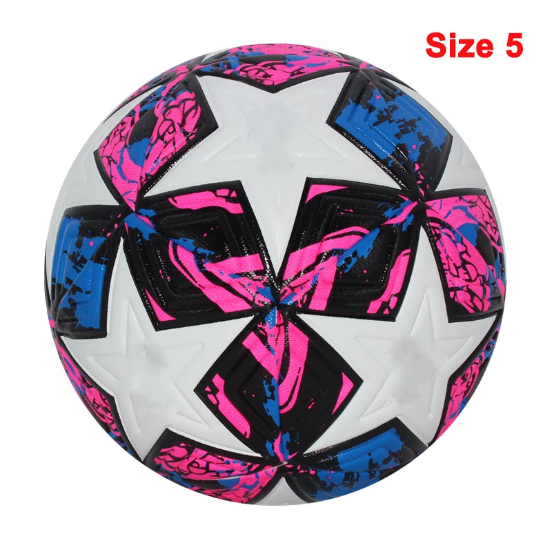 Soccer Ball Official Size 5 Size 4 Premier Seamless Goal Team Match Balls Football Training League - Finds Fit