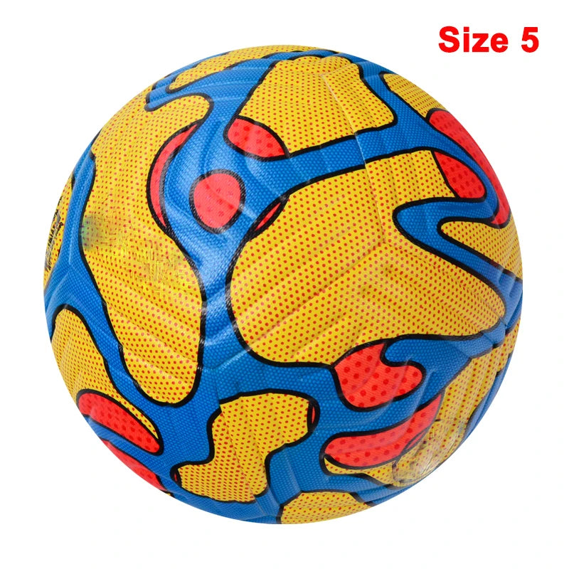 Soccer Ball Official Size 5 Size 4 Premier Seamless Goal Team Match Balls Football Training League - Finds Fit