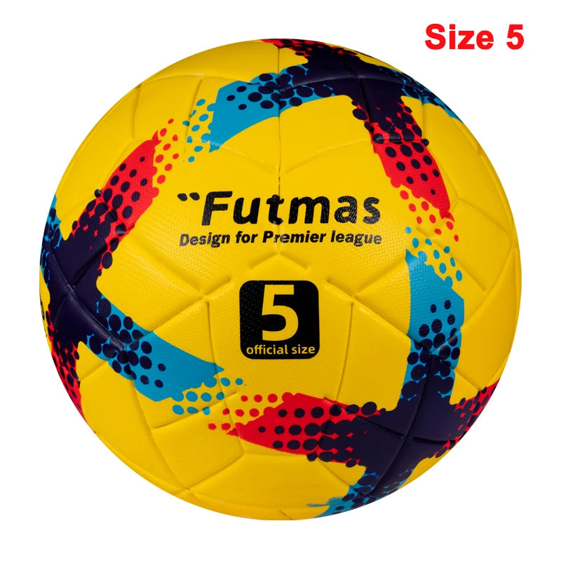 Soccer Ball Official Size 5 Size 4 Premier Seamless Goal Team Match Balls Football Training League - Finds Fit