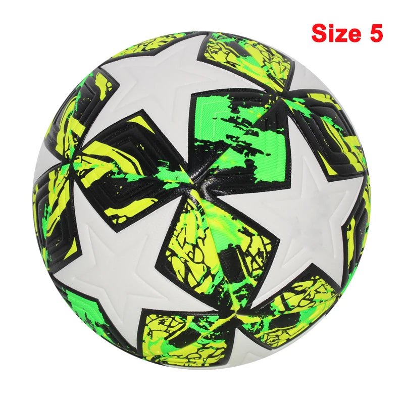 Soccer Ball Official Size 5 Size 4 Premier Seamless Goal Team Match Balls Football Training League - Finds Fit