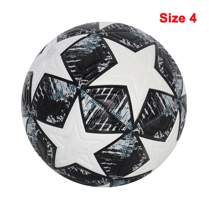 Soccer Ball Official Size 5 Size 4 Premier Seamless Goal Team Match Balls Football Training League - Finds Fit