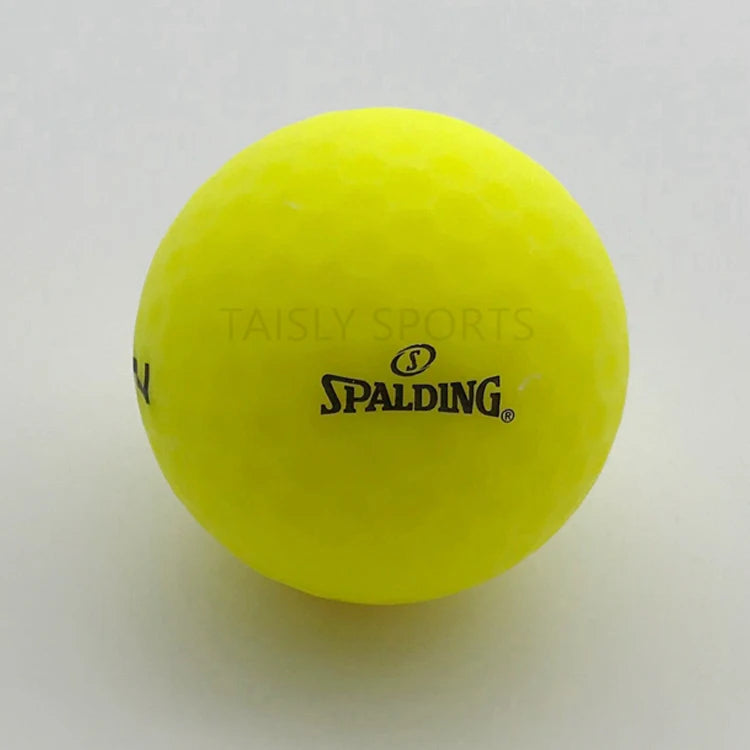 Vivid color tour ball yellow matte golf ball-Finds Fit