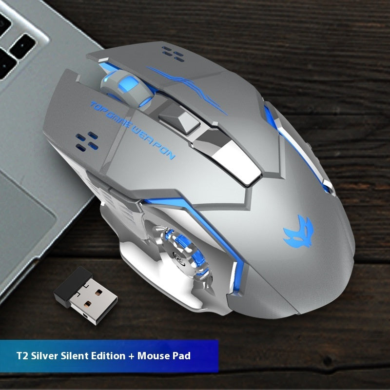Wireless Rechargeable Silent Mouse For Gaming