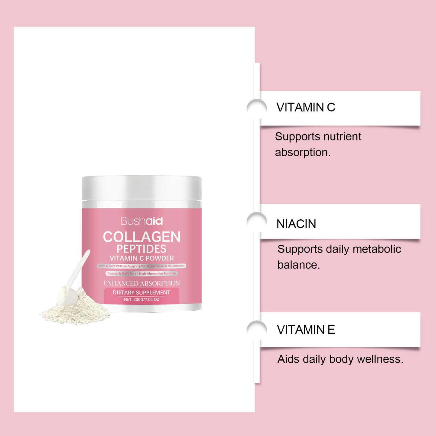 Collagen Vitamin C Dietary Powder