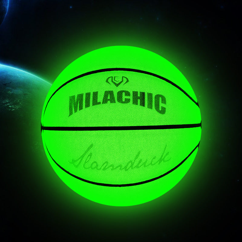 Fluorescent green basketball-Finds Fit