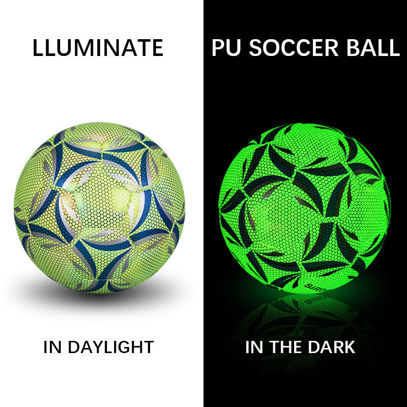 Luminate Soccer Practice Football Glowing Training Ball-Finds Fit