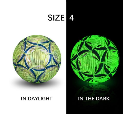 Luminate Soccer Practice Football Glowing Training Ball-Finds Fit