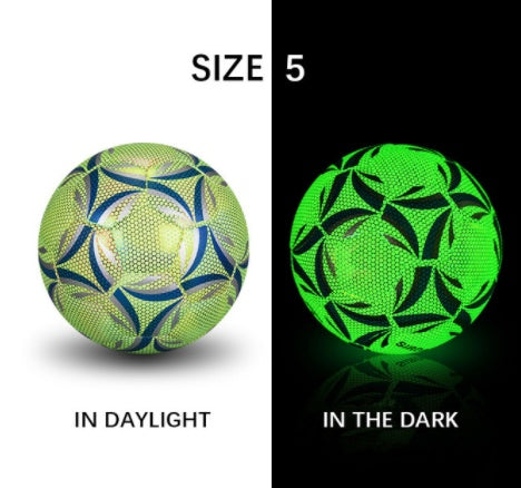 Luminate Soccer Practice Football Glowing Training Ball-Finds Fit