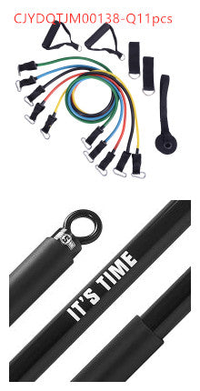 INNSTAR Portable Pilates Bar – Push Rod Fitness Bar for Home Strength Training