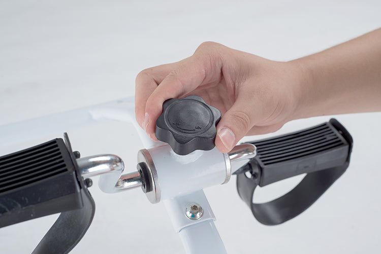 Portable Mini Pedal Exerciser – Foldable Under-Desk Leg & Arm Exercise Bike (HW086)