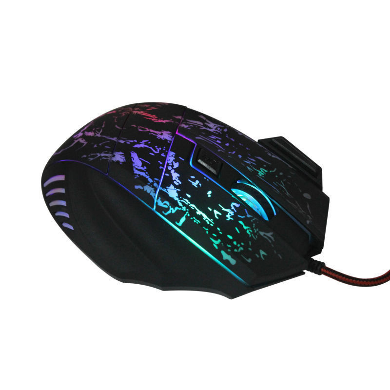 Computer Gaming Mouse Usb Glare Lol Online Gaming Gaming Wired Mouse Video Transmission Computer Accessories Supply-Finds Fit