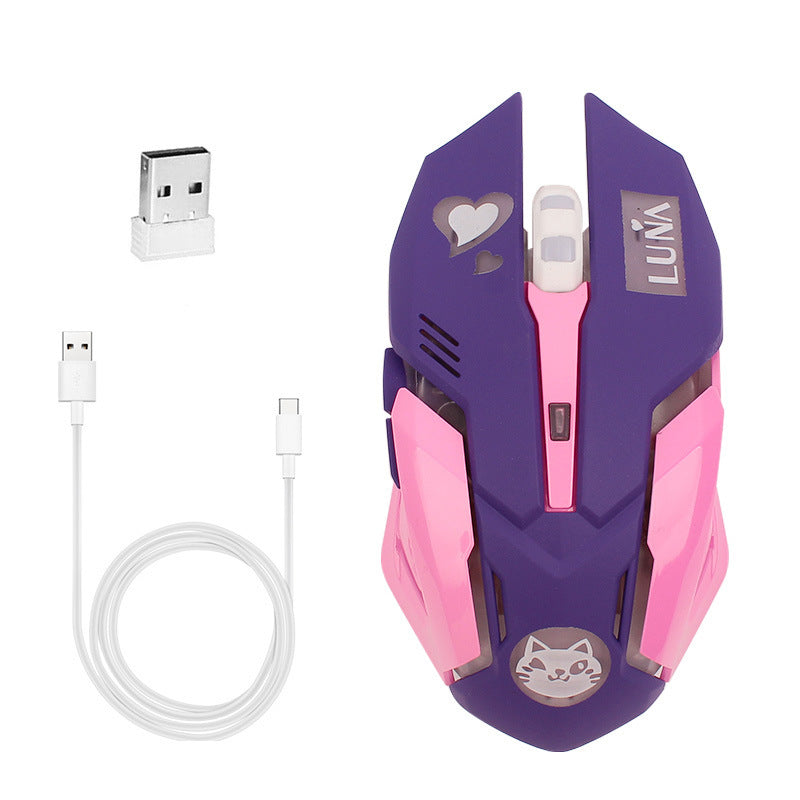 Computer Peripheral Accessories Mute Gaming Mouse-Finds Fit